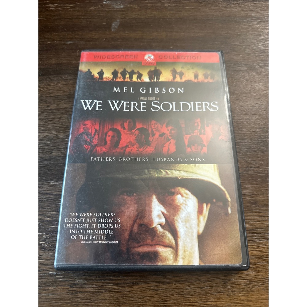 We Were Soldiers‎ DVD Mel Gibson Widescreen Collection War Drama 2002 Movie